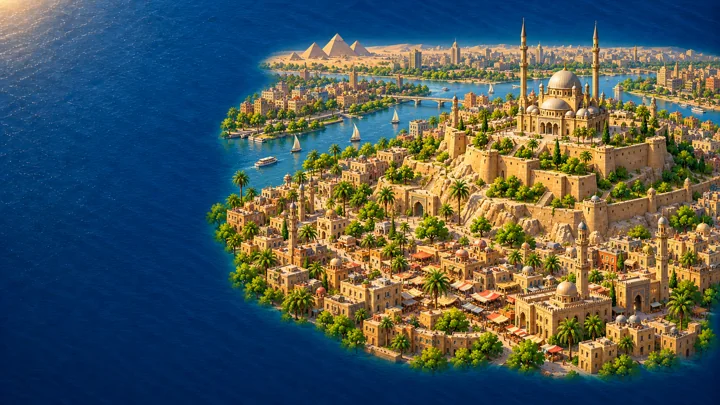 Illustration of Cairo